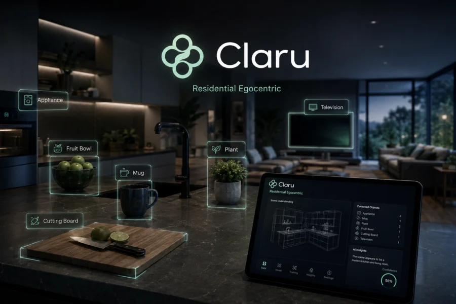 Claru residential egocentric